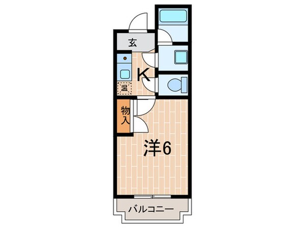 シティゴールドの物件間取画像